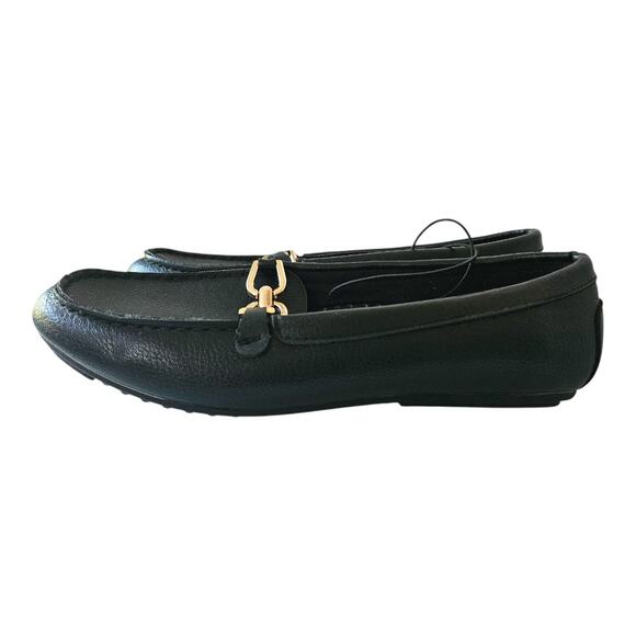 NEW Women's Jones New York Leather Slip-on Loafers Flats in Black (Size: 7.5) - Picture 4 of 7